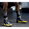 Боксерки для бокса HAYABUSA Talon Blue Yellow