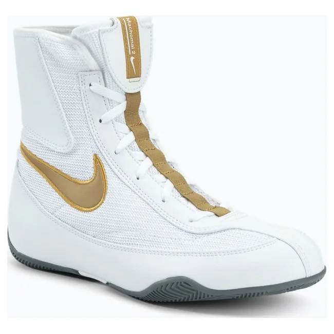 Боксерки для бокса NIKE Machomai 2.0 White Gold