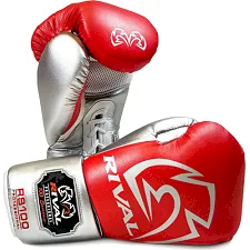 Профессиональные спарринговые перчатки Rival RS100 Red Silver