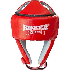 Шлем каратэ Boxer Элит (кожа)
