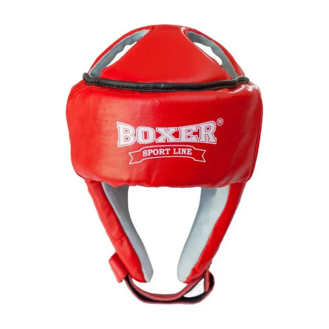 Шлем каратэ Boxer Элит (кожа)