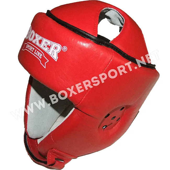 Шлем каратэ Boxer Элит (кожа)