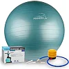 Фитнес мяч (фитбол) POWERPLAY 4001 Ø75см Зеленый + насос