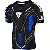 Футболка компрессионная RDX IMMAF Approved Half Sleeves Blue