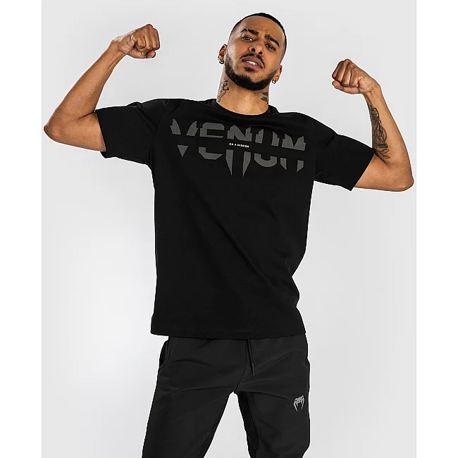Футболка чоловіча VENUM On Mission Regular Fit Black