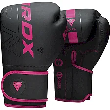 Женские боксерсике перчатки RDX F6 Kara Matte Pink