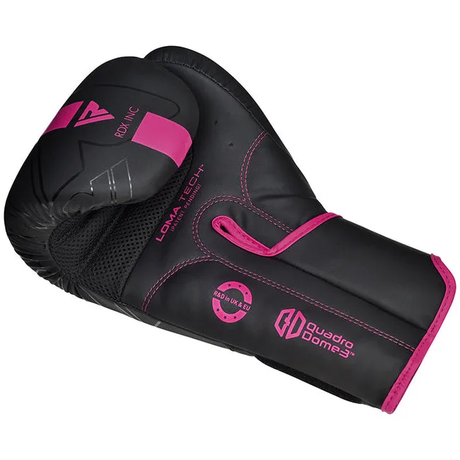 Женские боксерсике перчатки RDX F6 Kara Matte Pink