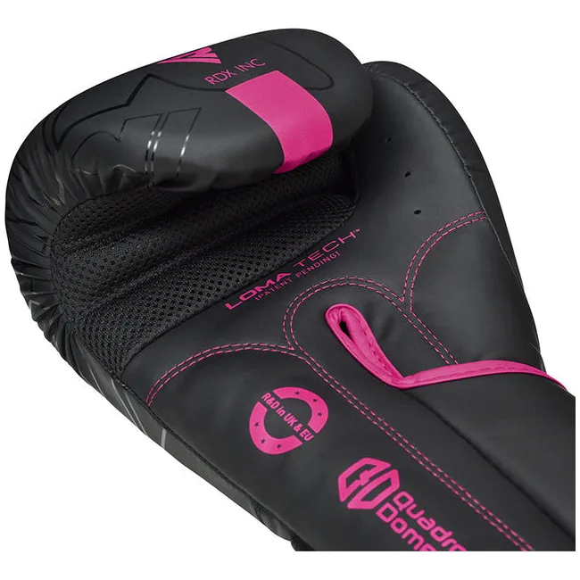 Женские боксерсике перчатки RDX F6 Kara Matte Pink