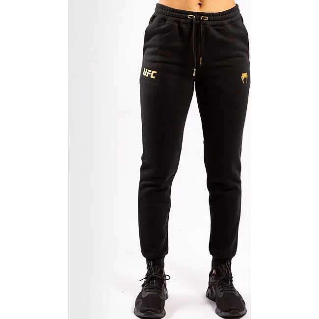 Штаны женские VENUM UFC Fight Night Replica Black Gold