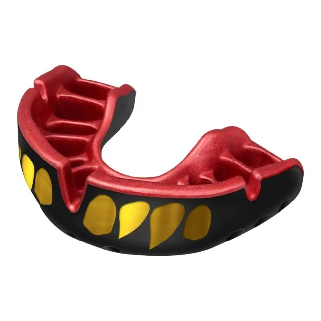 Капа для бокса OPRO Self-Fit GEN5 Gold Level Jaws Black Red