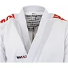 Комплект кимоно (2 куртки и 1 штаны) SMAI Pro Fighter Kumite WKF Approved (белый) AS-054PACK