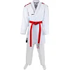 Комплект кимоно (2 куртки и 1 штаны) SMAI Pro Fighter Kumite WKF Approved (белый) AS-054PACK