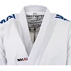 Комплект кимоно (2 куртки и 1 штаны) SMAI Pro Fighter Kumite WKF Approved (белый) AS-054PACK