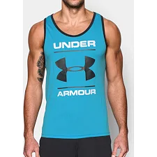 Майка Under Armour Mens Tech Graphic Tank Meridian Blue