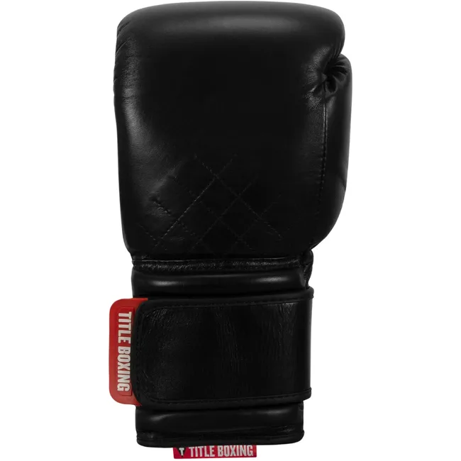 Перчатки для бокса TITLE Boxing Ko-Vert Black