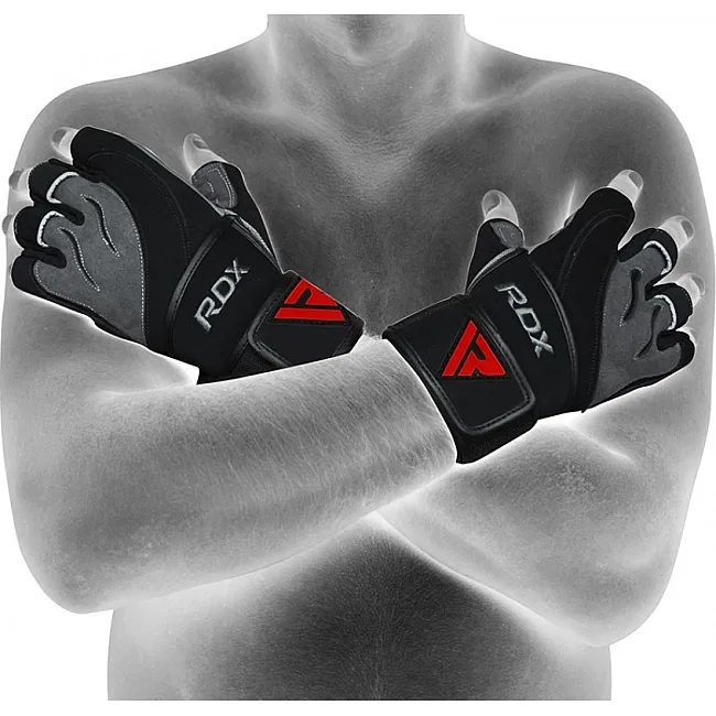Рукавички для фітнесу RDX Pro Lift Black S