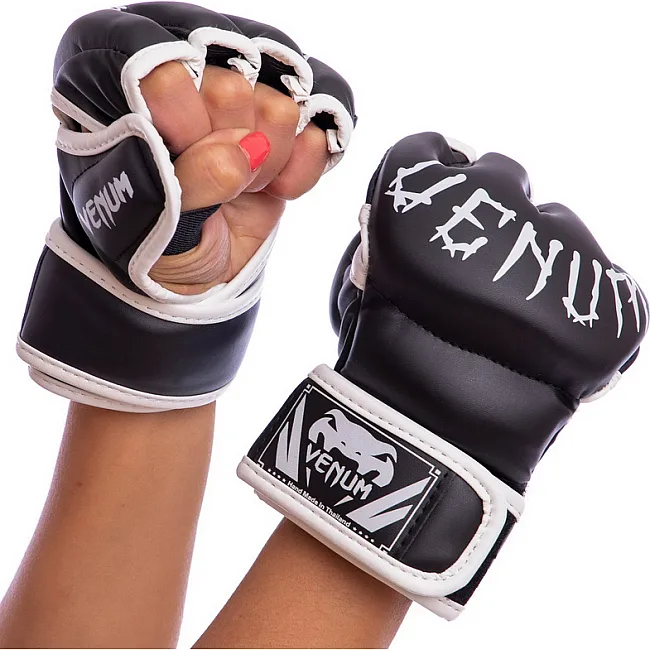 Перчатки для смешанных единоборств MMA VENUM BO-8354-BK