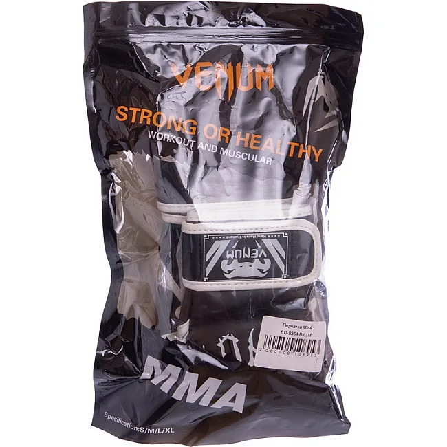 Перчатки для смешанных единоборств MMA VENUM BO-8354-BK