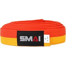 Пояс для кимоно Smai (желто-оранжевый)
