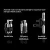 Ремкомплект для бескамерной покрышки BIRZMAN Tubeless Repair Kit (with 10pcs tire plugs)
