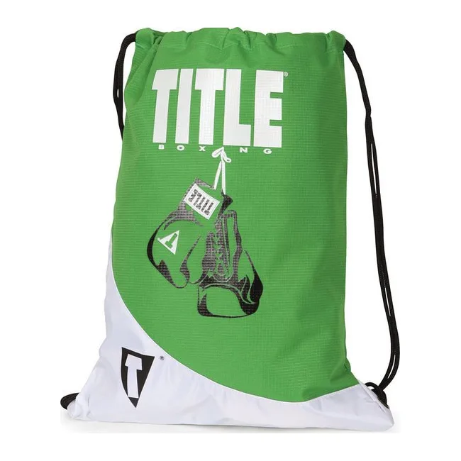 Рюкзак-мешок Title Boxing Gym Sack Pack- Green-White