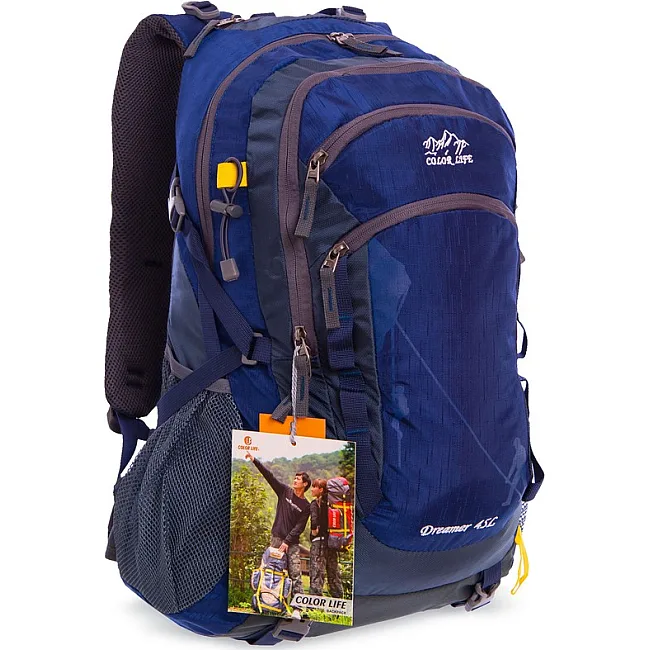 Рюкзак спортивний з жорсткою спинкою COLOR LIFE TY-5239 (51х22х34см)