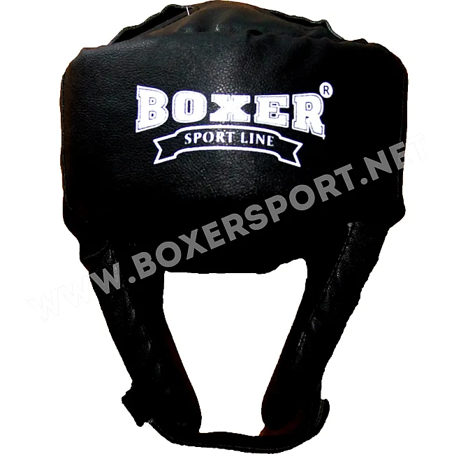 Шлем каратэ Boxer Элит (кожа)