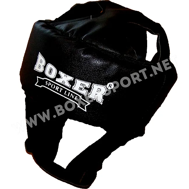 Шлем каратэ Boxer Элит (кожа)
