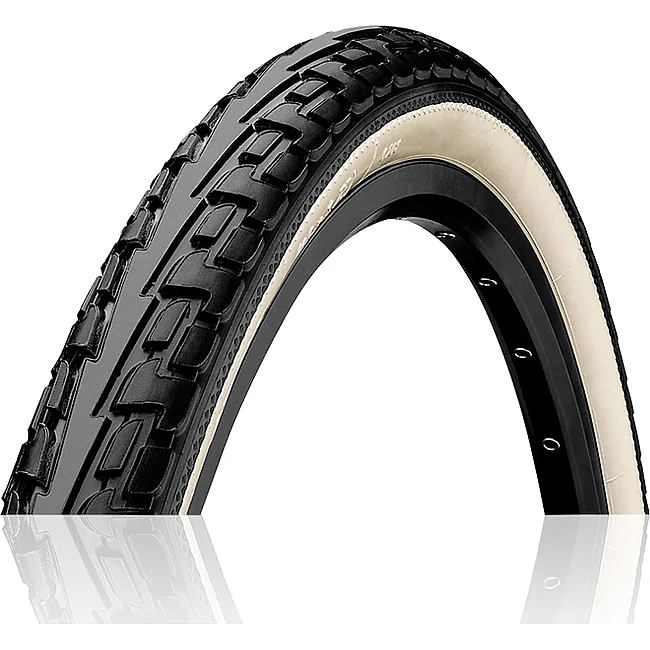 Велопокришка CONTINENTAL Ride Tour, 28" | 700 x 47C (45C) | 28 x 1.75, чорна/біла, не доладна