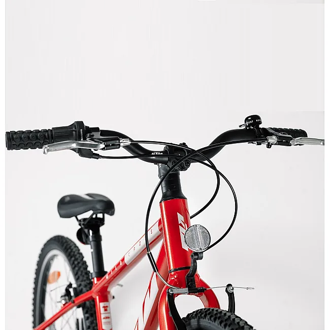 Велосипед для детей KTM WILD CROSS 24" рама 35, оранжевый (белый), 2022