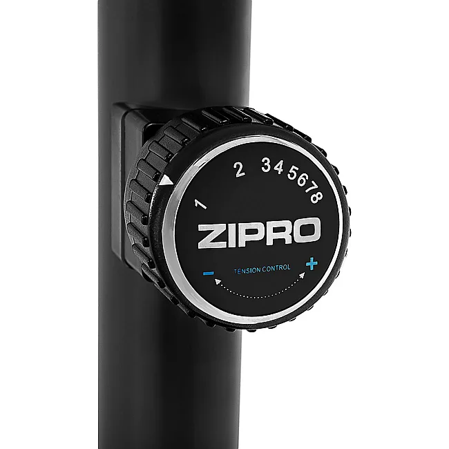 Велотренажер горизонтальный магнитный Zipro Easy черно-серый