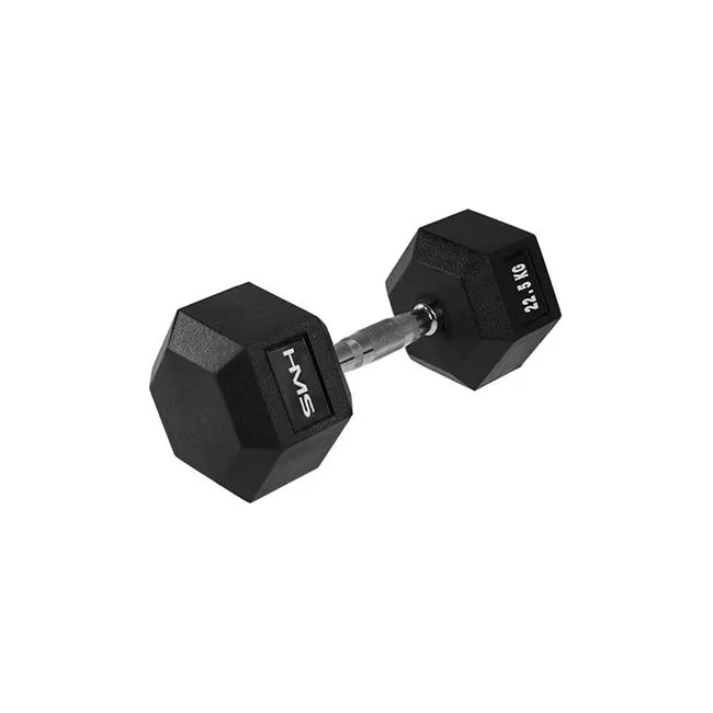 Гантель шестигранна HMS HEX PRO, 22,5 кг