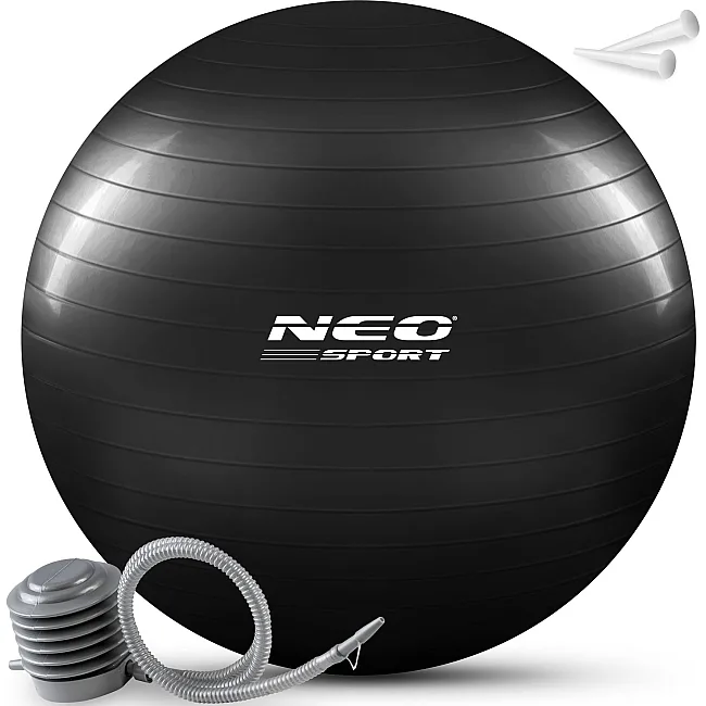 М'яч гимнастический Neo-Sport NS-952 75 см - черный