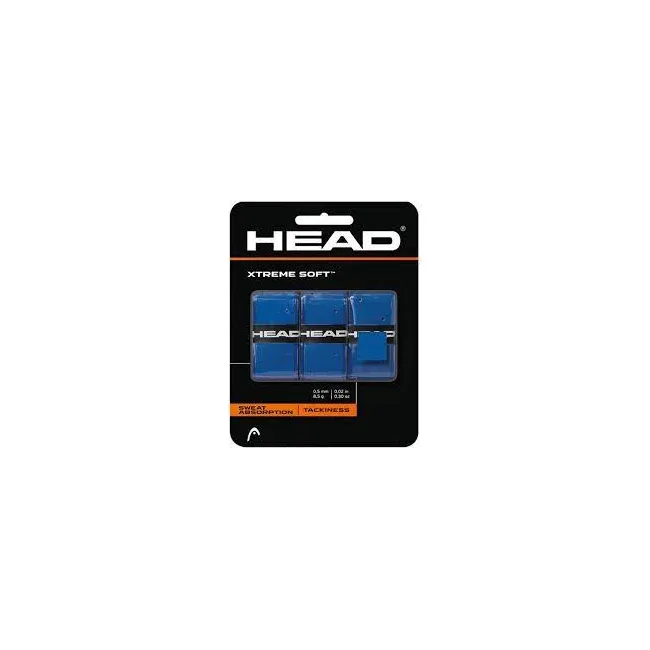 Обмотки на ручку ракетки Head XtremeSoft Grip Overwrap, dozen blue 3 шт