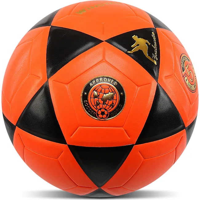 Футбольный мяч WINSTAR FB-00041 (Оранжевый-синий)