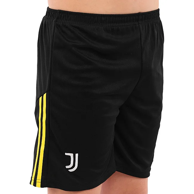 Футбольная форма детская с символикой клуба JUVENTUS гостевая 2026 SP-SPORT CO-7352 (Голубой-черный)