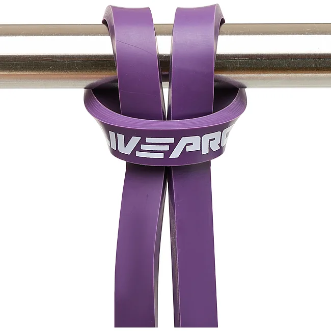 Резина петля для подтягиваний LiveUp SUPER BAND LP8410-XS 7-16кг (Фиолетовый)
