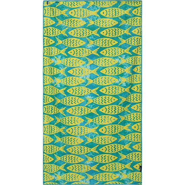 Полотенце для пляжа и бассейна из микрофибры SPORTS TOWEL 4MONSTER B-FBT (Желтый)
