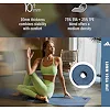Коврик для йоги ADIDAS Yoga Mat голубой 183 х 61 х 1 см