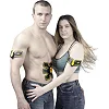 Электростимулятор мышц живота HMS ABS Master Pro – черно-желтый 