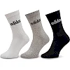 Шкарпетки ADIDAS C LIN CREW 3P білий, сірий, чорний