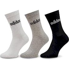 Шкарпетки ADIDAS C LIN CREW 3P білий, сірий, чорний
