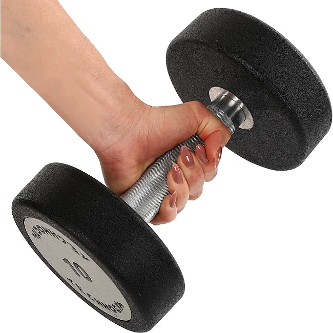 Гантель профессиональная
 с полиуретановым покрытием TECHNOGYM TG-1834-10 1шт 10кг