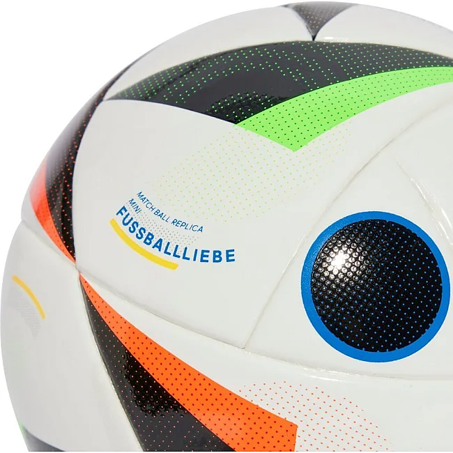 Мяч футбольный Adidas Ekstraklasa Mini JD9064 размер 1, бело-черный