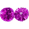 Помпони кулясті Кулі круглі блискучі SP-SPORT Pom-Poms CH-0352 1шт (Рожевий) Помпони кулясті Кулі круглі блискучі SP-SPORT Pom-Poms CH-0352 1шт (Рожевий)