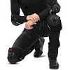 Комплект мотозащиты наколенники и налокотники SCOYCO K46H46 (Черный)