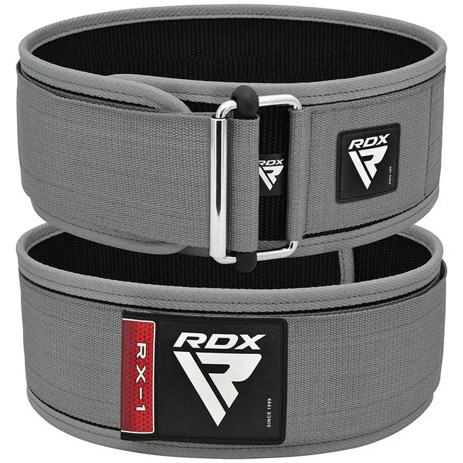Пояс для тяжелой атлетики RDX RX1 Weightifting Belt Grey
