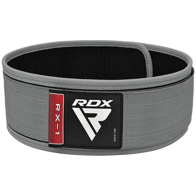 Пояс для тяжелой атлетики RDX RX1 Weightifting Belt Grey