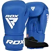 Боксерские перчатки RDX AS1 BLUE (капа в комплекте)