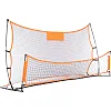 Тренажер футбольный отражатель ударов ребондер двойной Quickster soccer trainer SP-SPORT C-2847 2,1x1,2м